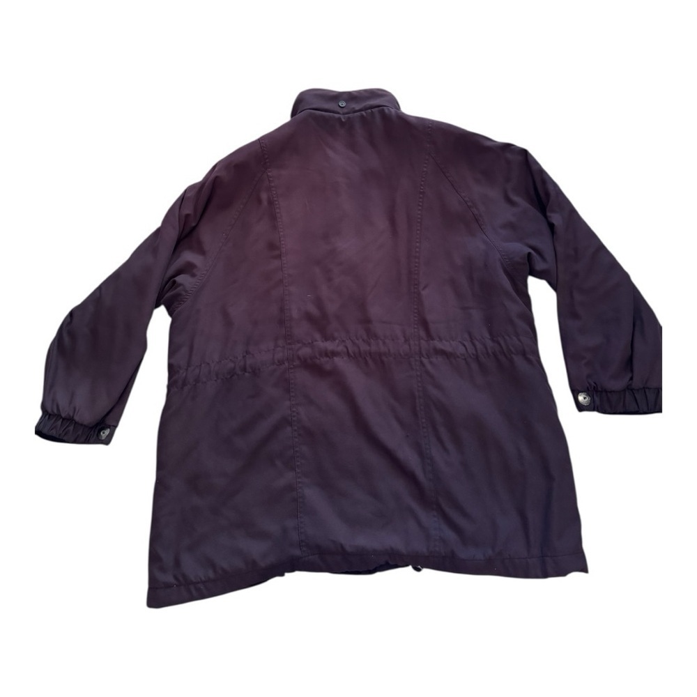 Vintage London Fog Black Heavyweight Soft Shell Insulated Women’s XL Zip Jacket - Picture 2 of 9
